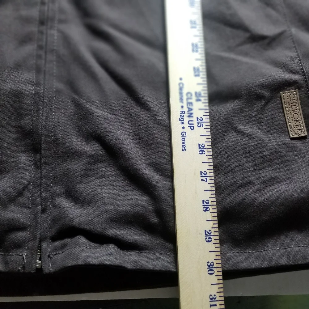 NWT CHEROKEE MEN'S BROWN COAT SIZE XL- SEE FULL DESCRIPTION